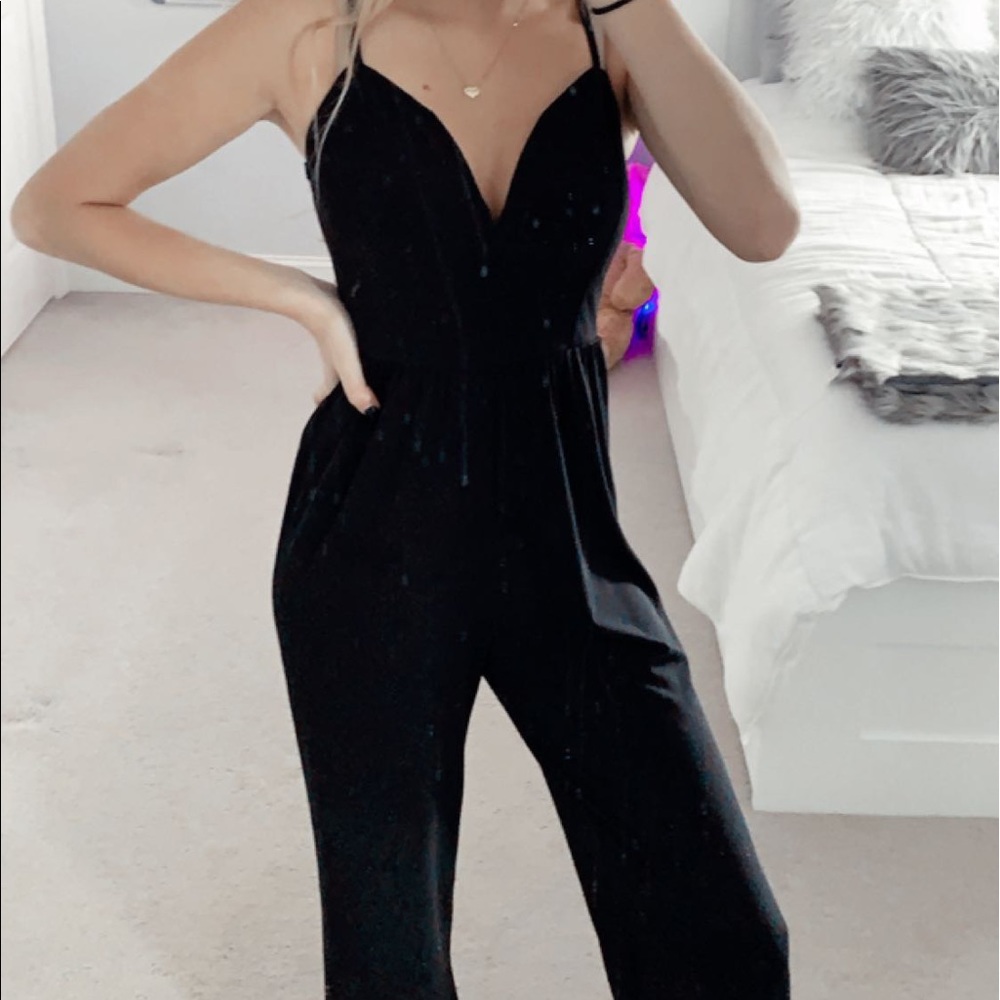 black JUMPSUIT